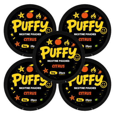 PUFFy Nicotine Pouch 5 Pack