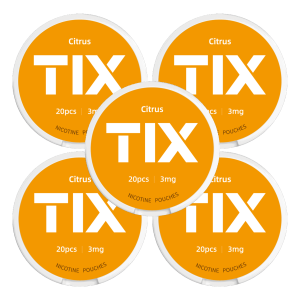 TIX Nicotine Pouch 5 Pack