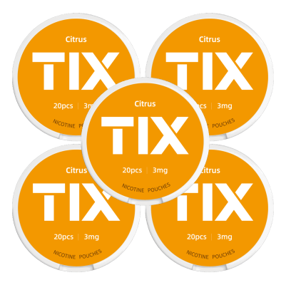 TIX Nicotine Pouch 5 Pack